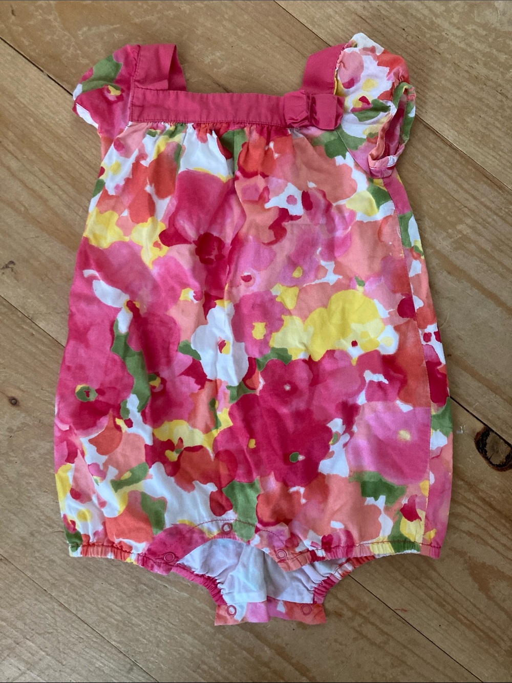Janie and Jack Floral Romper